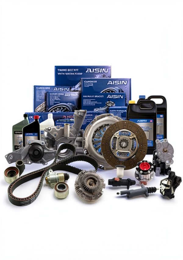 Aisin Water Pump Timing Belt Kit Aluminum Ceramic-2
