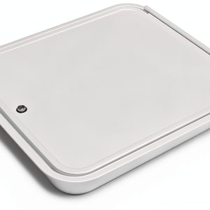 RV Baggage Door Leisure Coachworks White Aluminum-0