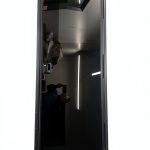LCI RV Door 26x72 White Glass Modern Entrance for RVs and-0