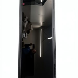 LCI RV Door 26x72 White Glass Modern Entrance for RVs and-0