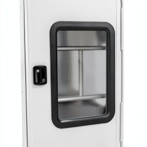 RV Trailer Door LeisureRV 23x44 White Screen Door-0
