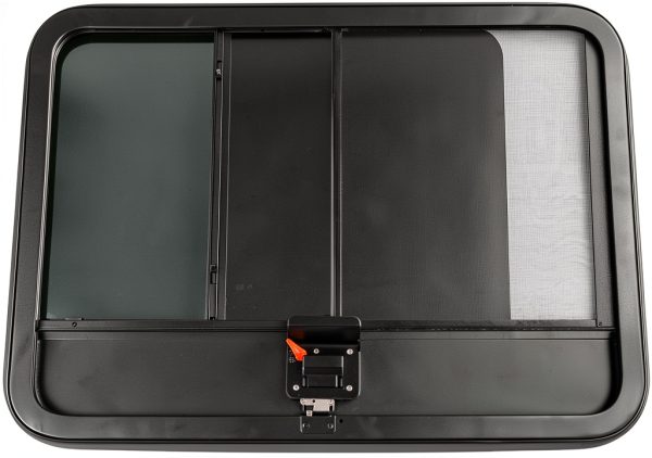 PureLinensliey RV Entry Door XJ9172 Polished Aluminum Teardrop-6