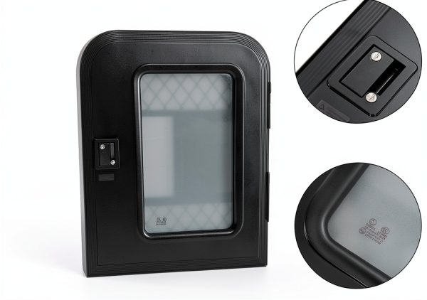 labwork RV Entrance Door with Screen Stemless Aluminum Frame-4