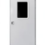 AP Products White RV Entrance Door 26x72 Aluminum Glass 015-217717-0