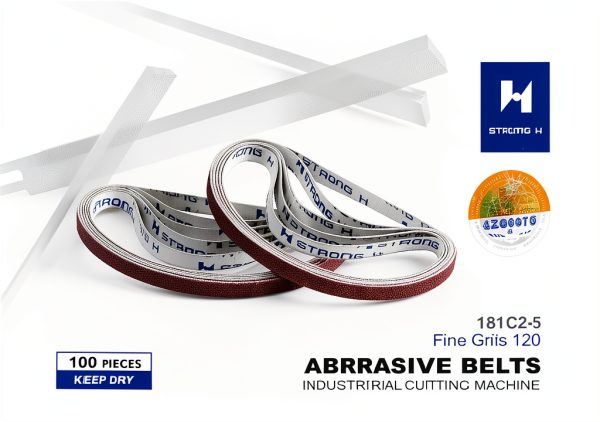 CKPSMS Brand - Abrasive Belts Compatible with/Replacement for Eastman Brand KM Brand Etc Industry Straight Knife Cutting Machines (Type:181C2-5)-0