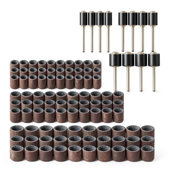 Sanding Band Sand Drum 102 pcs Abrasive Kit for Ceramics Stone Glass-5