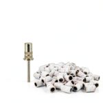 White Sanding Bands 100/Box Mandrel Set - Medicool SBCW.100-E10-0