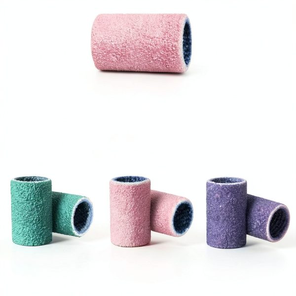 Maryton 300 Pcs Sanding Bands for Nail Drill, Coarse/Medium/Fine Nail Sanding Band Bulk for Professional Salons Manicures and Pedicures-4